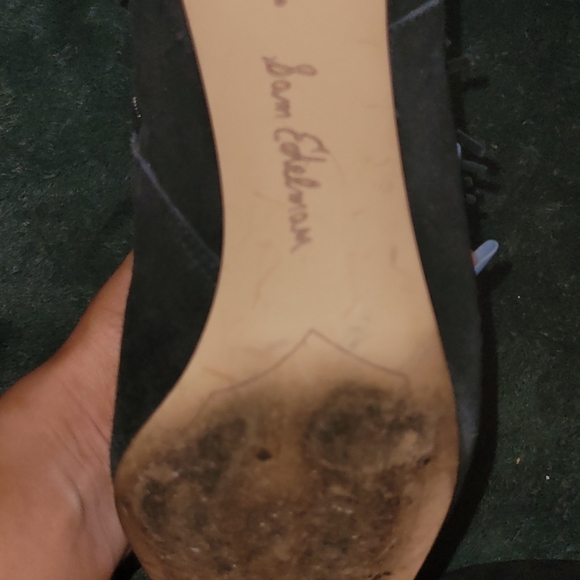 Sam Edelman fringe booties size 9    👉Used👈 - Picture 5 of 9